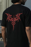 TRIBAL WINGS EMBROIDERY OVERSIZE T-SHIRT