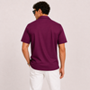 SATIN- MAHROON CUBAN SHIRT