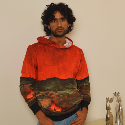 Bloody June Printed Hoodie