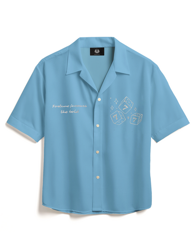 LINEN- EMBROIDERED KISMAT SHIRT