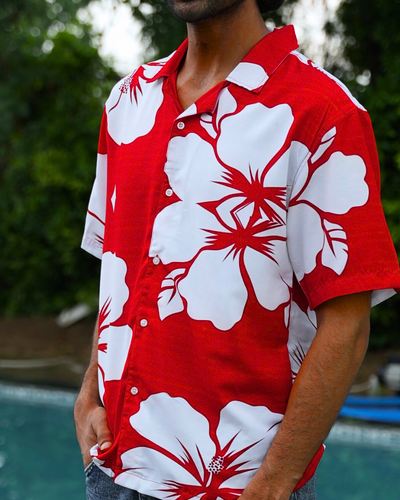 HIBUSCUS CUBAN SHIRT