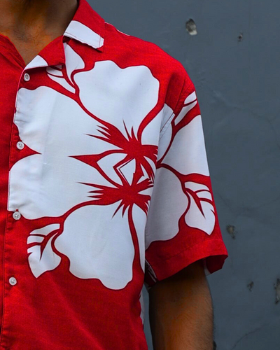 HIBUSCUS CUBAN SHIRT