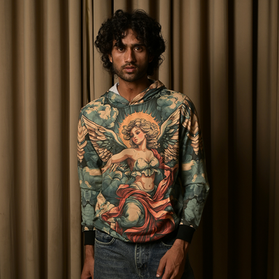 Wings Printed Hoodie