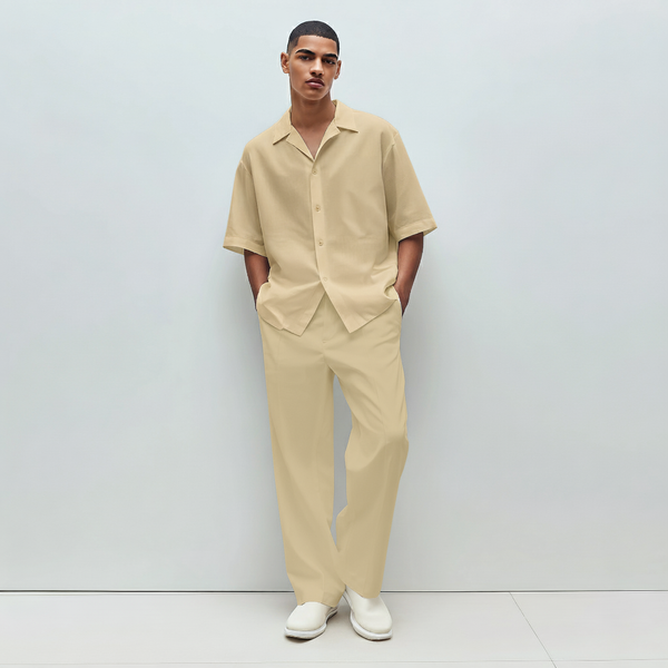 Linen- Biege Co-ord Set