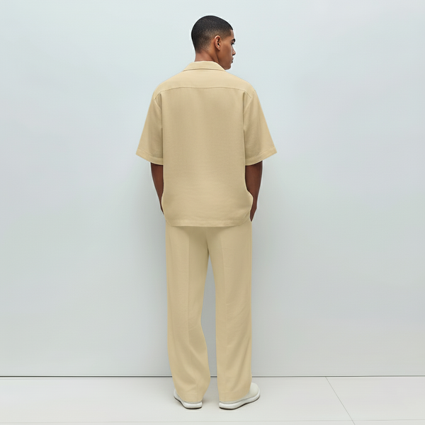 Linen- Biege Co-ord Set