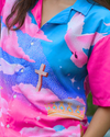 PINK RAPTURE CUBAN SHIRT