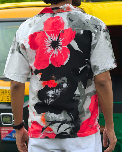 HETRO BLOSOM DESIGNER SHIRT