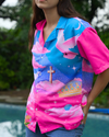 PINK RAPTURE CUBAN SHIRT