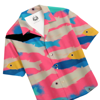 AQUA DRIFT CUBAN SHIRT