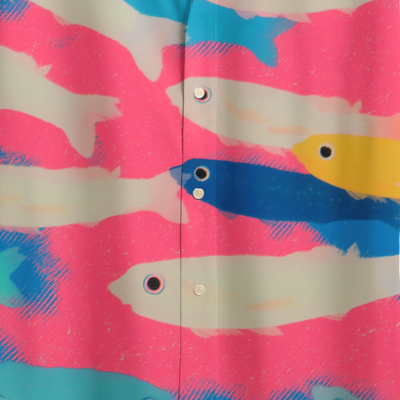 AQUA DRIFT CUBAN SHIRT