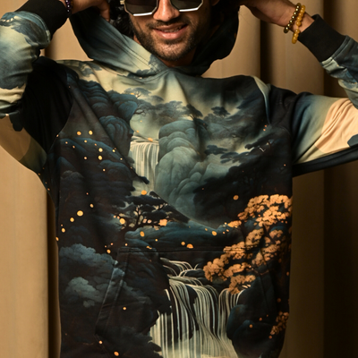 Moonlight Printed Hoodie