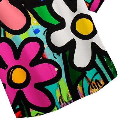 PUNK PETALS CUBAN SHIRT