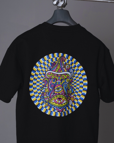 ILLUSION OVERSIZE T-SHIRT