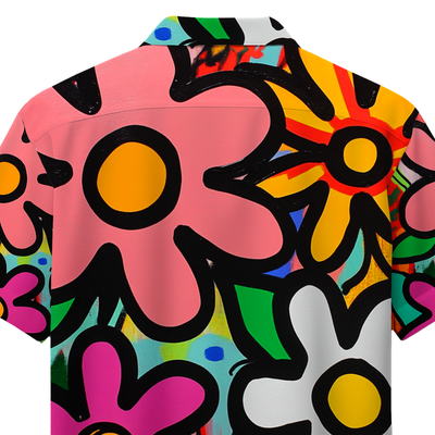PUNK PETALS CUBAN SHIRT