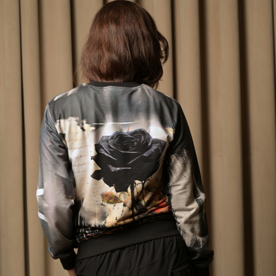 Rosa Retro Printed Sweatshirt