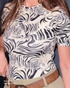 SHIKARI PRINTED BODYSUIT