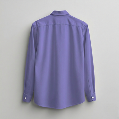 LINEN- LAVENDER FULL SLEEVES SHIRT