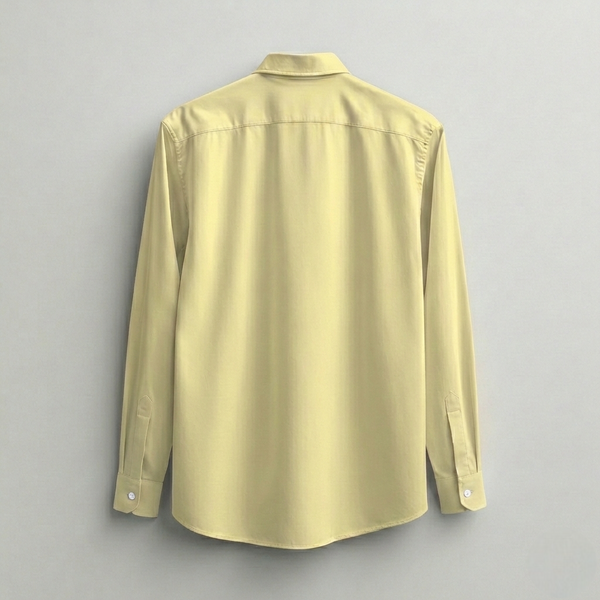 LINEN- YELLOW FULL SLEEVES SHIRT