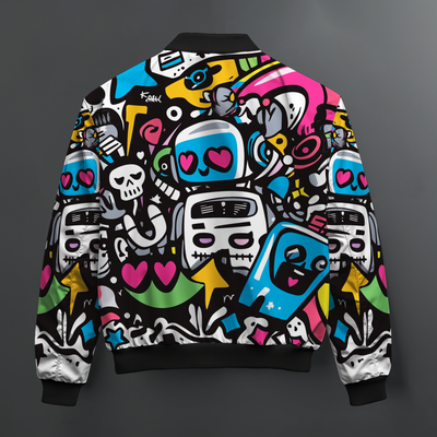 Roboto Printed Jacket