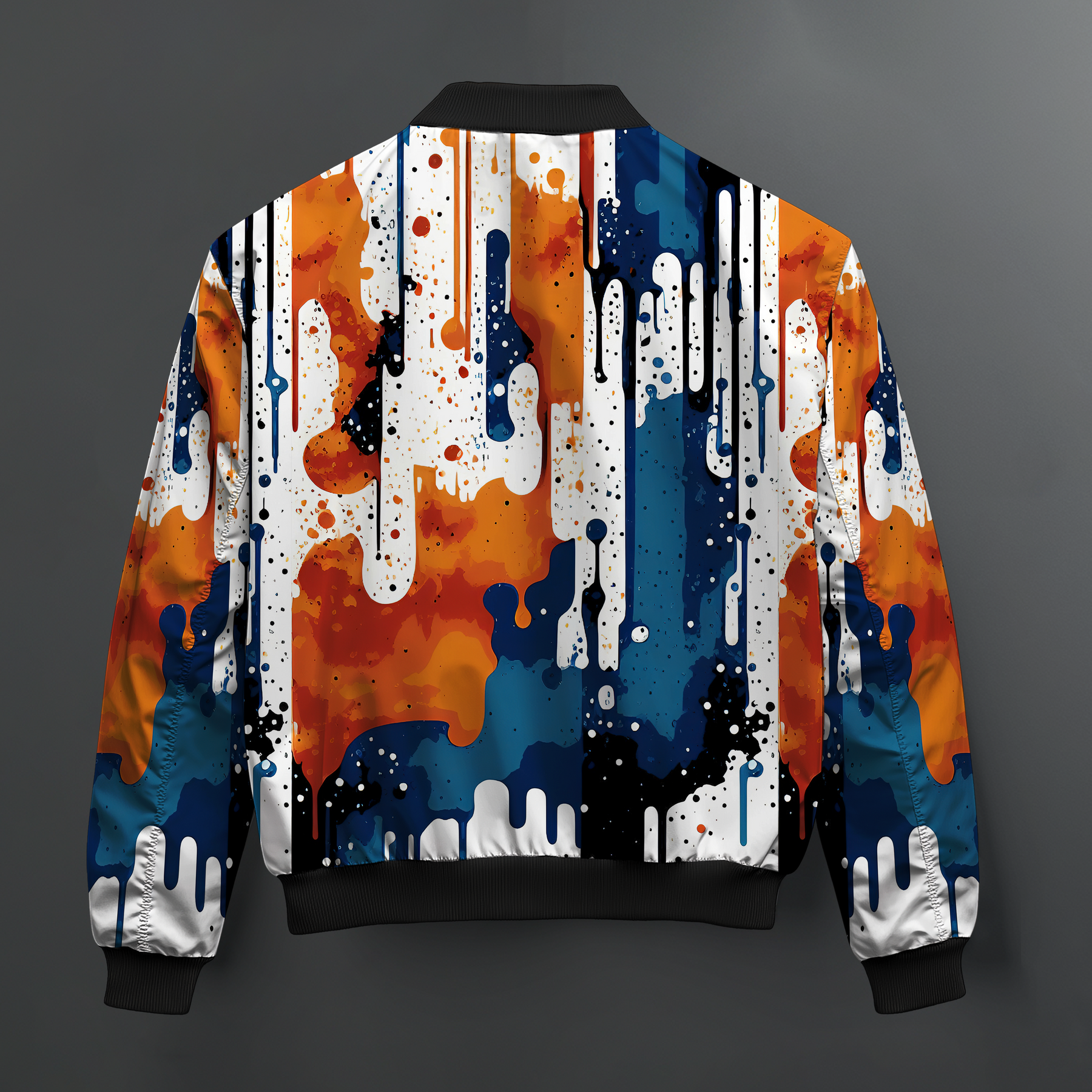 Motion Drip Printed Jacket – FROM THE STREETS