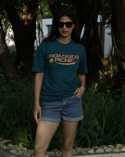 EMBROIDERY ROADSIDE PICNIC OVERSIZE T-SHIRT