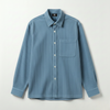 CORDUROY- SKY BLUE FULL-SLEEVES SHIRT