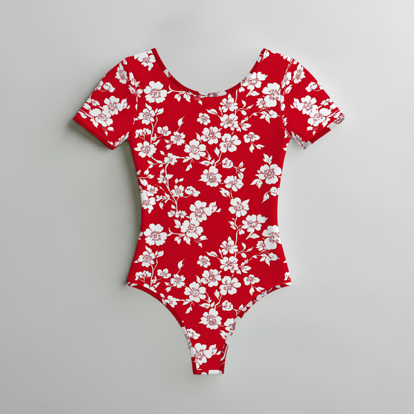 MAJE PRINTED BODYSUIT