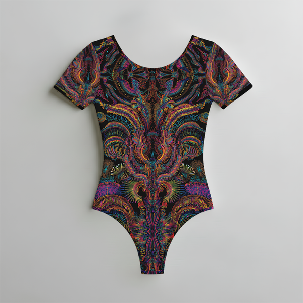 PSYDYE PRINTED BODYSUIT