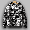 Art Attack Printed Hoodie
