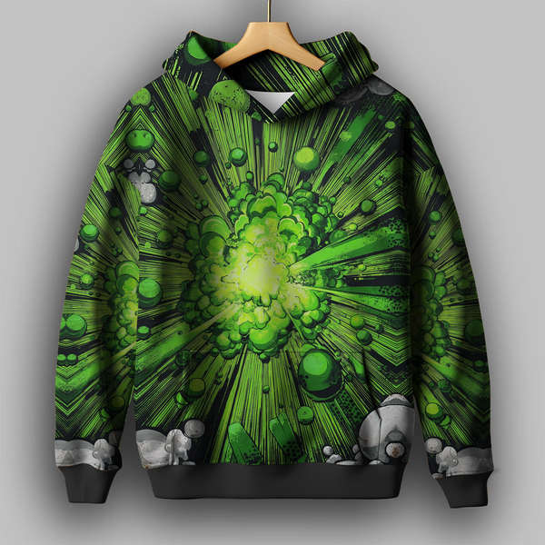 Kryptonite Printed Hoodie