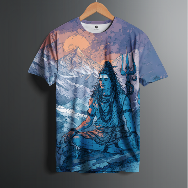 JAI KAILASH PRINTED T-SHIRT