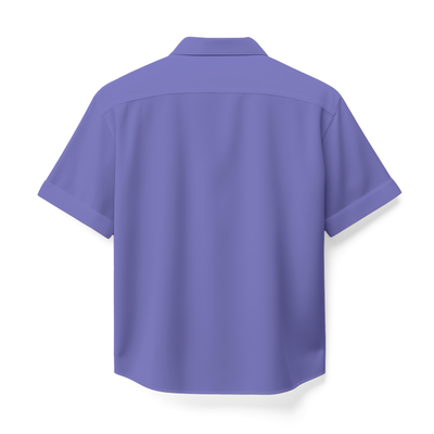 LINEN- LAVENDER CUBAN SHIRT