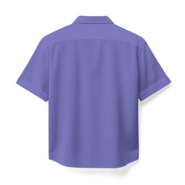 LINEN- LAVENDER CUBAN SHIRT