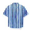 BLUE STROKES CUBAN SHIRT
