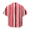 RED STROKES CUBAN SHIRT