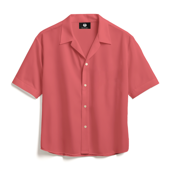 LINEN- PINK CUBAN SHIRT