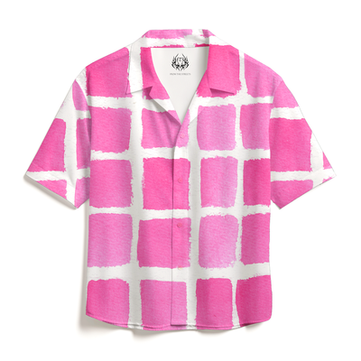 PAINT BLOCK CUBAN SHIRT