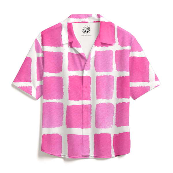 PAINT BLOCK CUBAN SHIRT