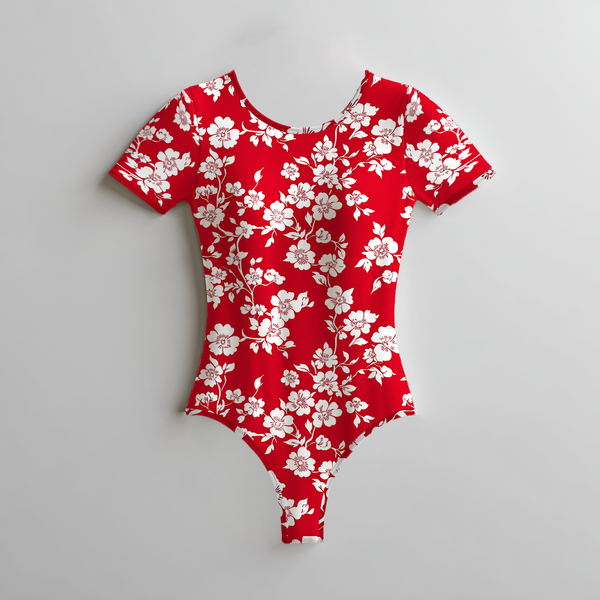 MAJE PRINTED BODYSUIT