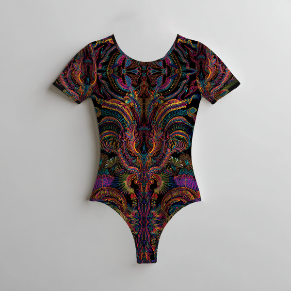 PSYDYE PRINTED BODYSUIT