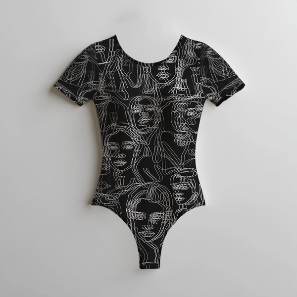 SOCIETY PRINTED BODYSUIT