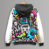 Roboto Printed Hoodie