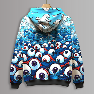 Ball-E Printed Hoodie