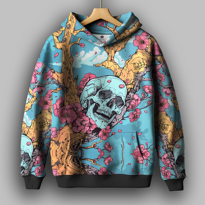 Blossom Printed Hoodie