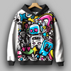 Roboto Printed Hoodie