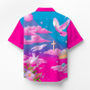 PINK RAPTURE CUBAN SHIRT