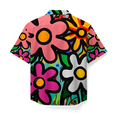 PUNK PETALS CUBAN SHIRT