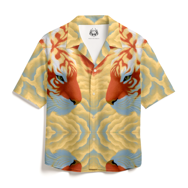 AURA OF TIGER CUBAN SHIRT