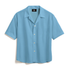 LINEN- SKY BLUE CUBAN SHIRT