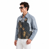 Alpha Mind Denim Printed Shacket